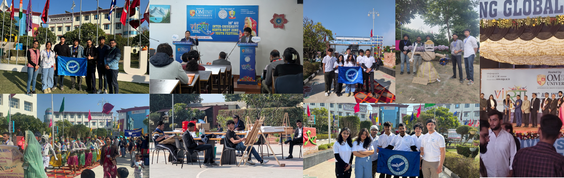 GD Goenka University at the 38th AIU Inter-University Festival